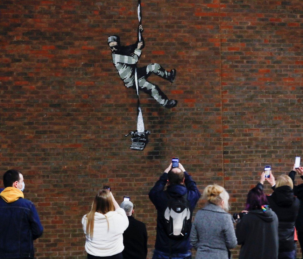 Banksy Reading Prison - Fresh Creative Co